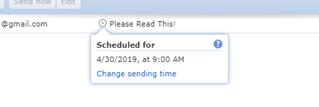 Como agendar e-mails para serem enviados mais tarde