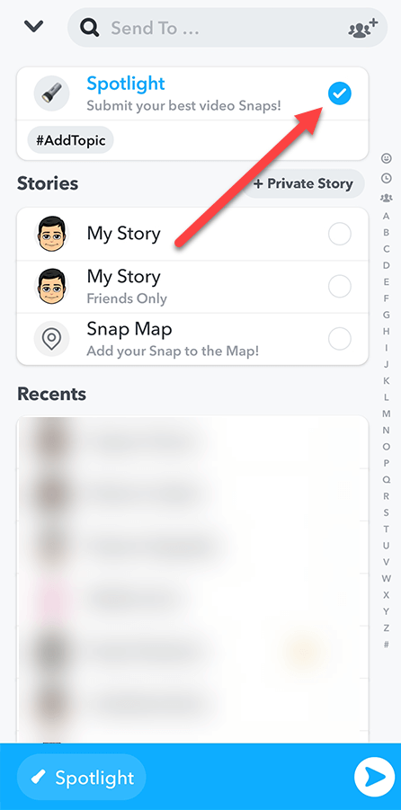 Snapchat Spotlight คืออะไรและจะส่งได้อย่างไร