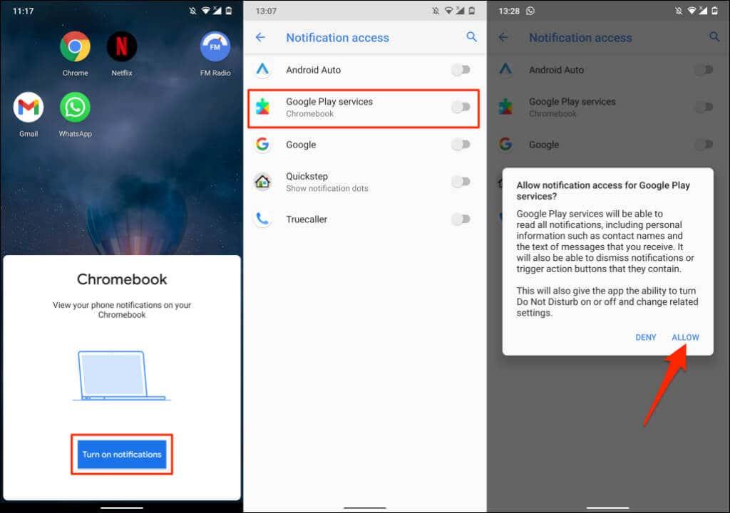 Cum să conectați un telefon la Chromebook folosind Phone Hub