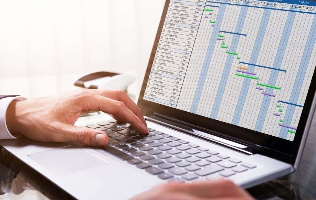 Hoe Gantt-diagrammen te maken in Microsoft Excel