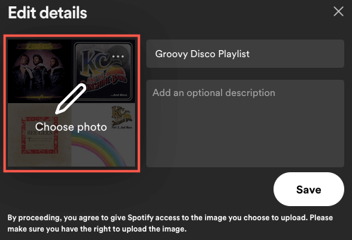 Cum să personalizați fotografiile de copertă ale listei de redare Spotify