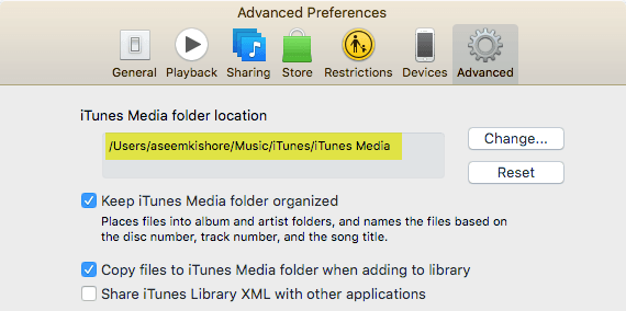 Como configurar uma biblioteca do iTunes em um disco rígido externo ou NAS