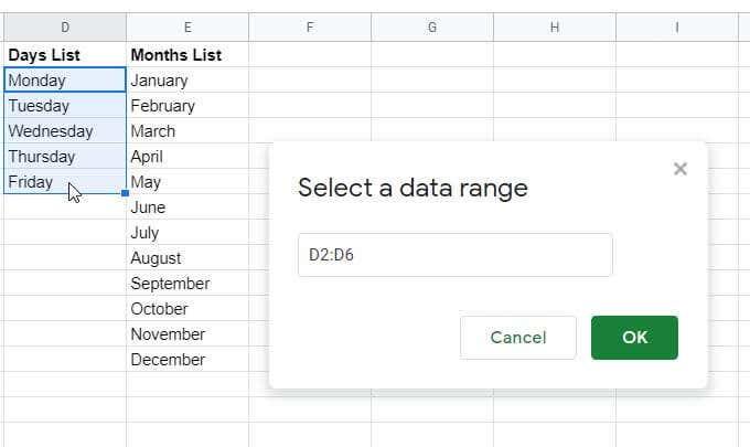 Cum să utilizați listele derulante Google Sheets