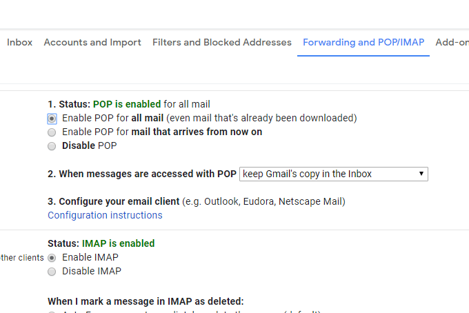 두 Gmail 계정 간에 이메일을 전송하는 방법