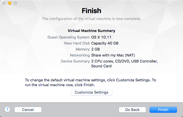 VMware Fusion を使用して Mac OS X をインストールする方法