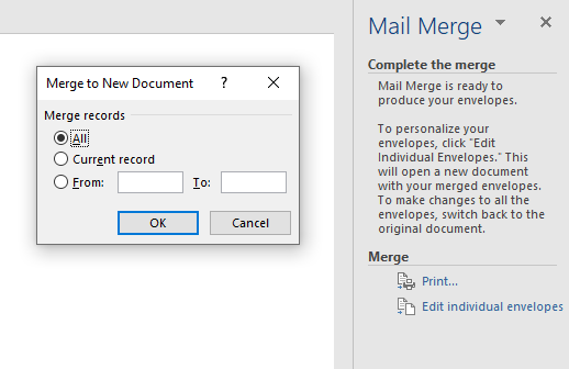 How to Use Mail Merge in Word to Create Letters, Labels, and Envelopes