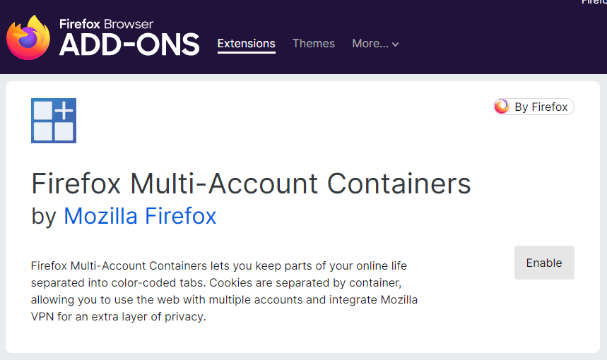 Containere Firefox: Folosiți-le pentru a vă organiza viața online