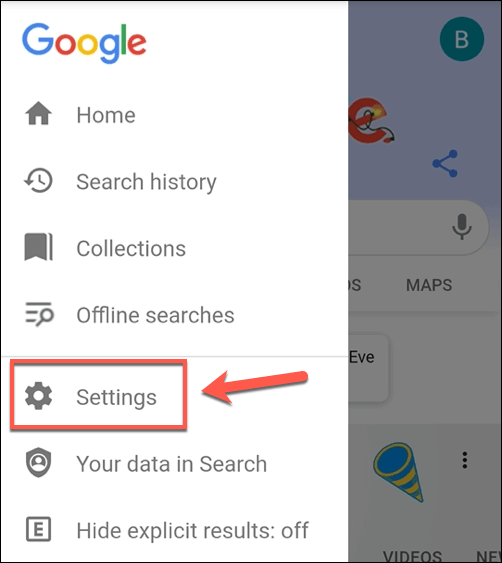 Cómo desactivar Google SafeSearch