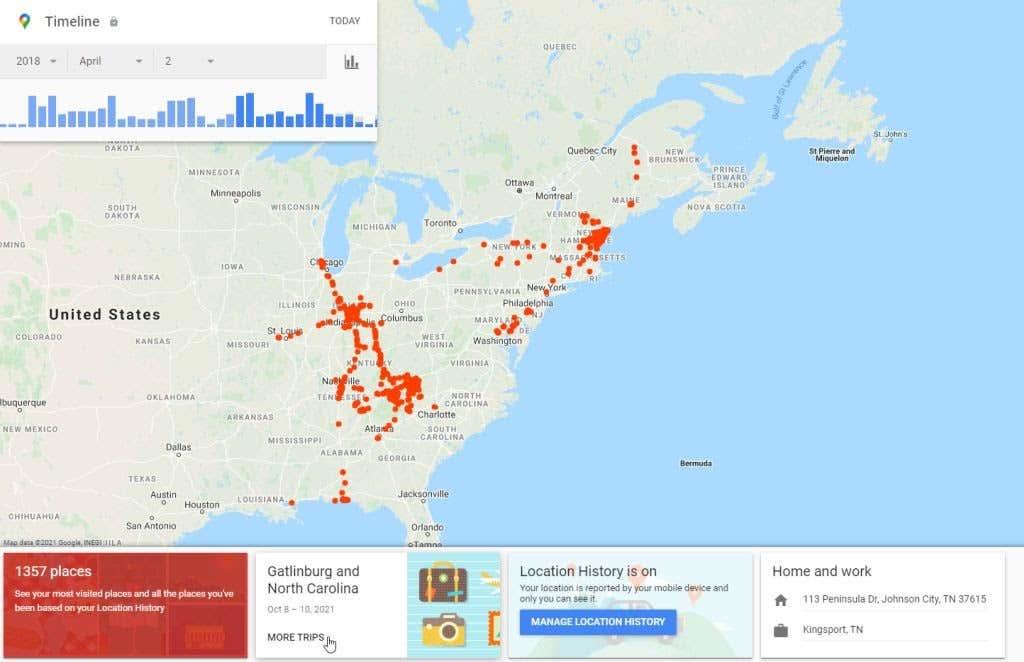 Istoricul locațiilor Google Maps: 5 lucruri utile pe care le puteți face cu el