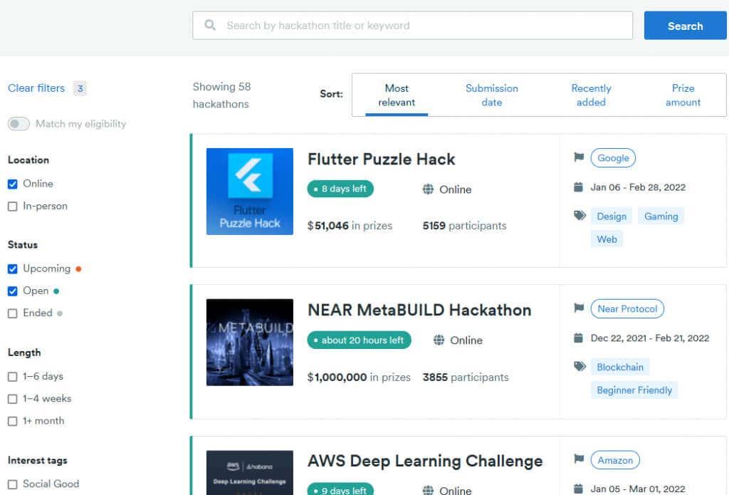 7 Laman Web untuk Cari Hackathon Maya