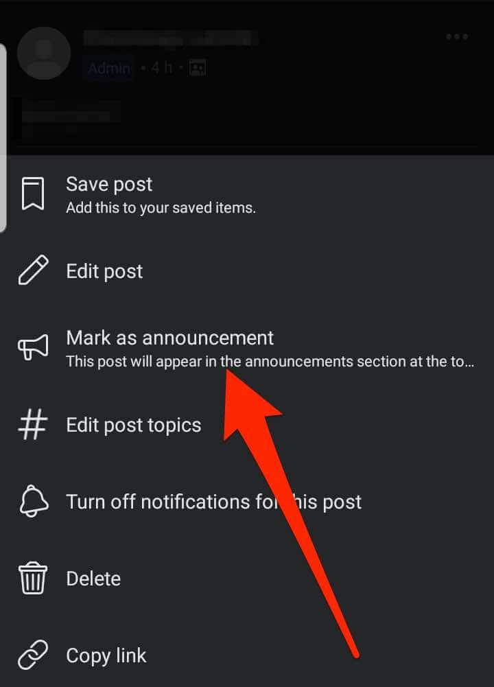 How to Pin a Post on Facebook