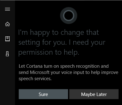Cortana instellen en gebruiken in Windows 10