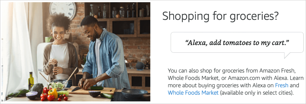 Comment faire des achats sur  avec Alexa - domoRex
