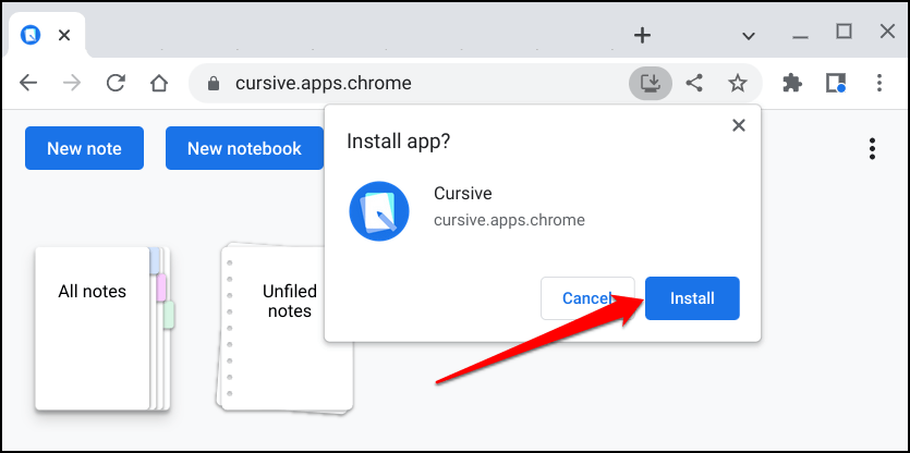 Como usar o Google Cursive no seu Chromebook