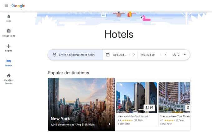 Comment utiliser Google Flights