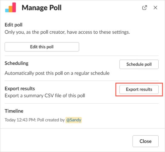 Cum să creați și să utilizați sondaje în Slack