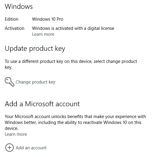 Windows 제품 키를 Microsoft 계정에 연결하는 방법