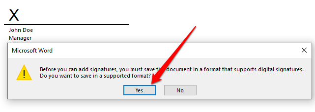 Cómo insertar una firma en un documento de Microsoft Word