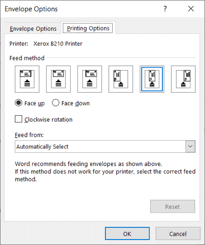 Comment imprimer sur une enveloppe dans Microsoft Word