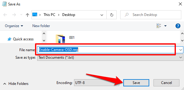 如何在 Windows 10 中打開網絡攝像頭開/關 OSD 通知