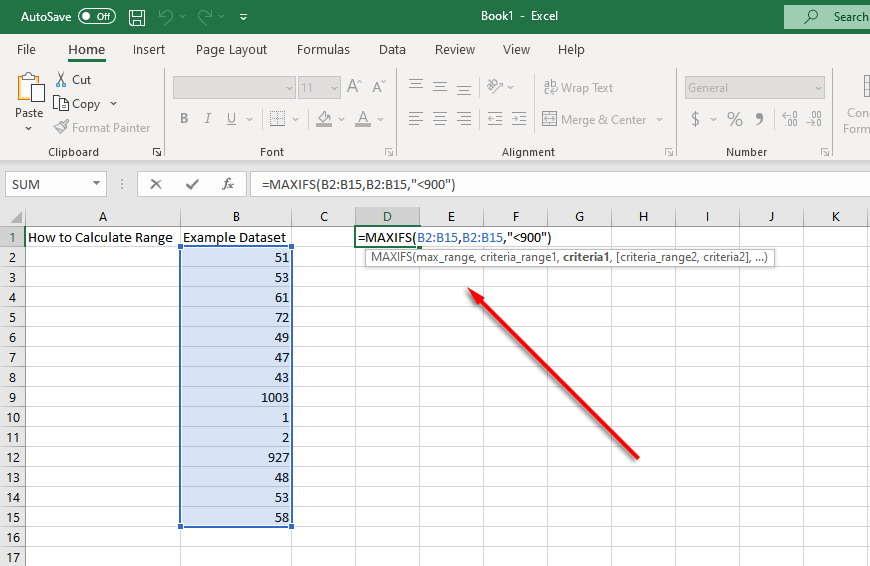 วิธีค้นหาและคำนวณช่วงใน Excel