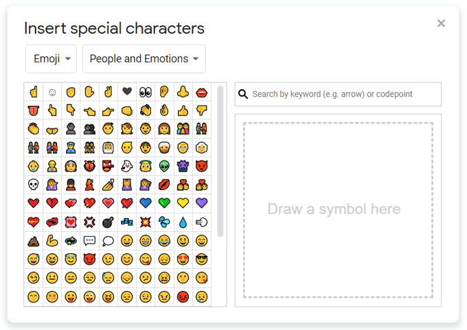 วิธีแทรก Emoji ใน Word, Google Docs และ Outlook