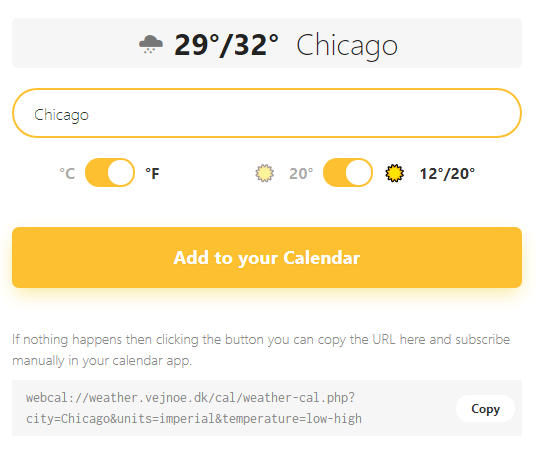 Come aggiungere meteo a Google Calendar