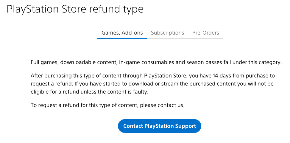 วิธีคืนเกม PS4 และ PS5 ไปที่ Playstation Store เพื่อขอเงินคืน