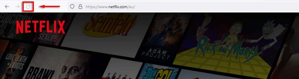 Comment réparer le code d'erreur Netflix UI3012