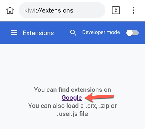 Come installare le estensioni di Chrome per desktop su Android