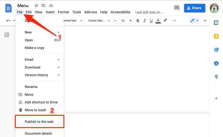 7 formas de guardar una imagen de Google Docs