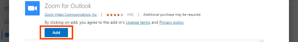 Cum să adăugați Zoom la Microsoft Outlook prin intermediul programului de completare