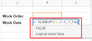 วิธีใช้ VLOOKUP ใน Google ชีต