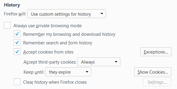 Como ativar a navegação privada no Firefox