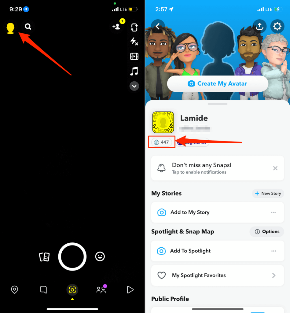 Snapchat スコア: 仕組みと増やす方法