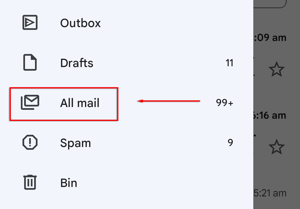 كيف تعمل الأرشفة في Gmail