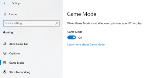Modo de juego de Windows 10: ¿es bueno o malo?