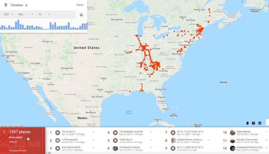 Istoricul locațiilor Google Maps: 5 lucruri utile pe care le puteți face cu el