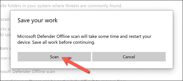 Come eseguire una scansione antivirus offline per riparare un PC infetto