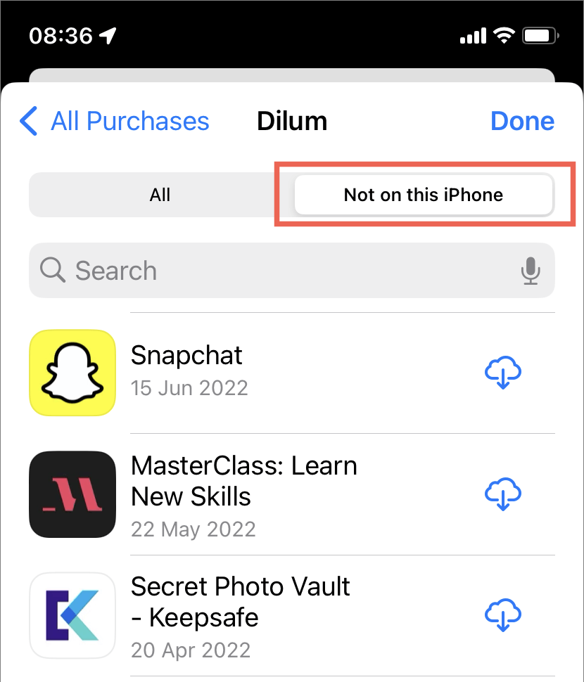 Cómo ver aplicaciones eliminadas recientemente en iPhone y Android
