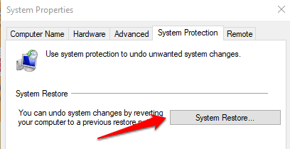 Windows 10 でシステムの復元ポイントを手動で作成する方法
