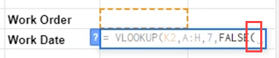 วิธีใช้ VLOOKUP ใน Google ชีต