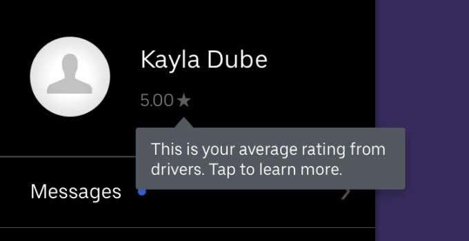 Qu'est-ce que l'évaluation des passagers Uber et comment la vérifier