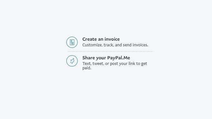 PayPal でお金を受け取る方法