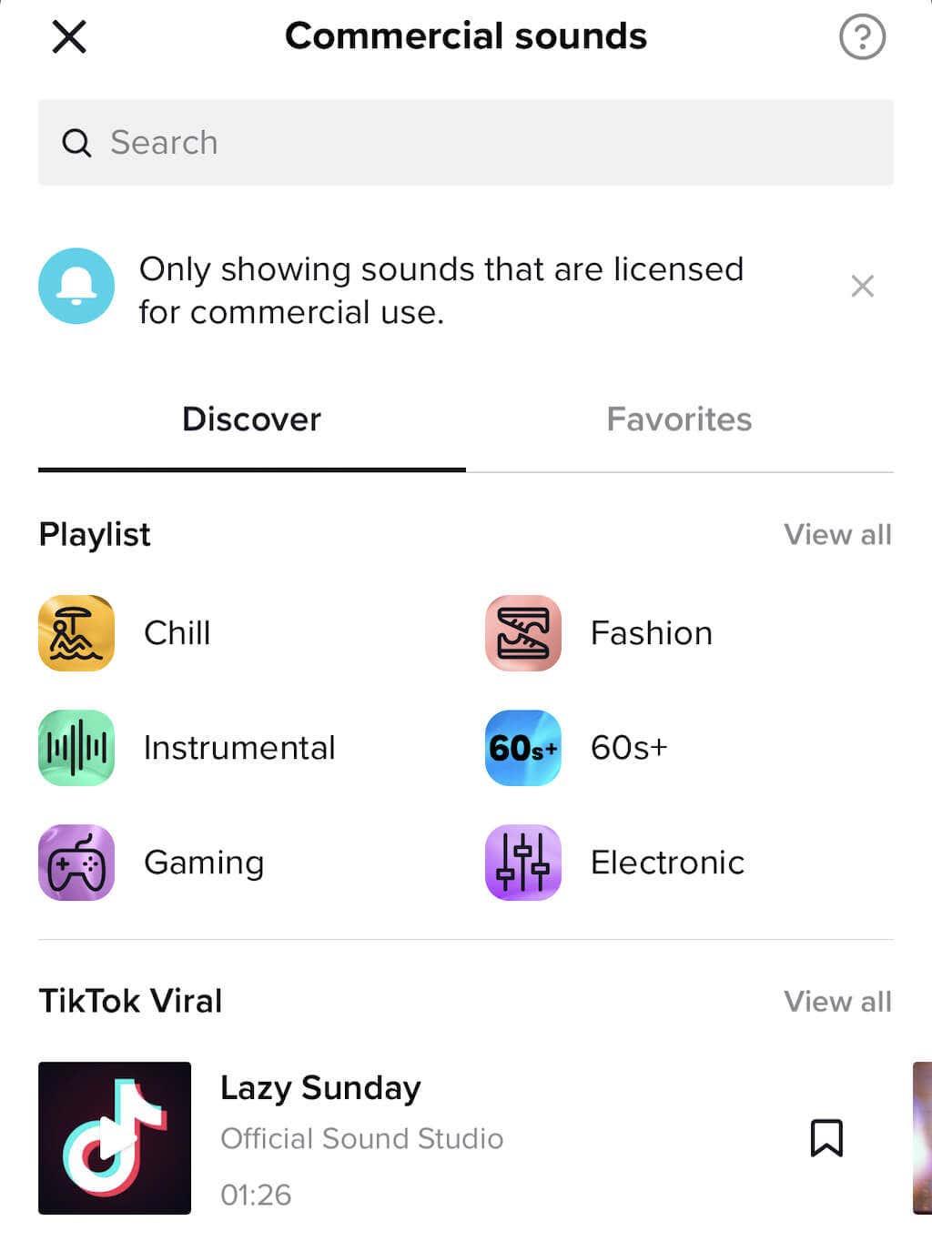 كيفية البحث عن الأغاني أو الصوت المستخدم في مقاطع فيديو TikTok
