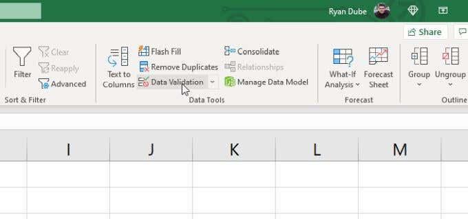 So erstellen Sie eine Dropdown-Liste in Excel