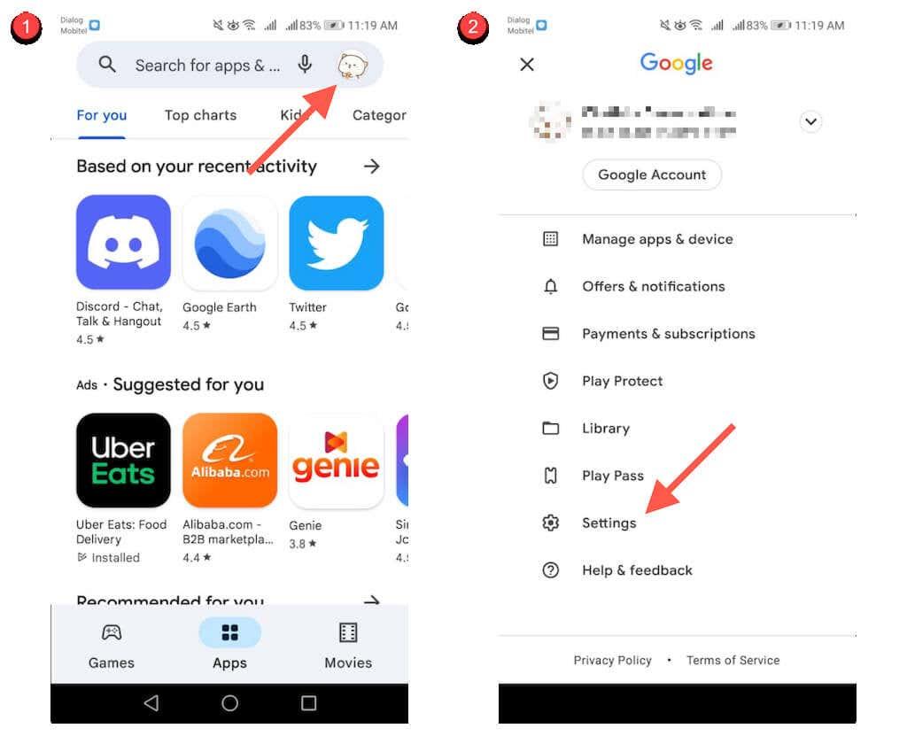 Comment mettre à jour les applications Android