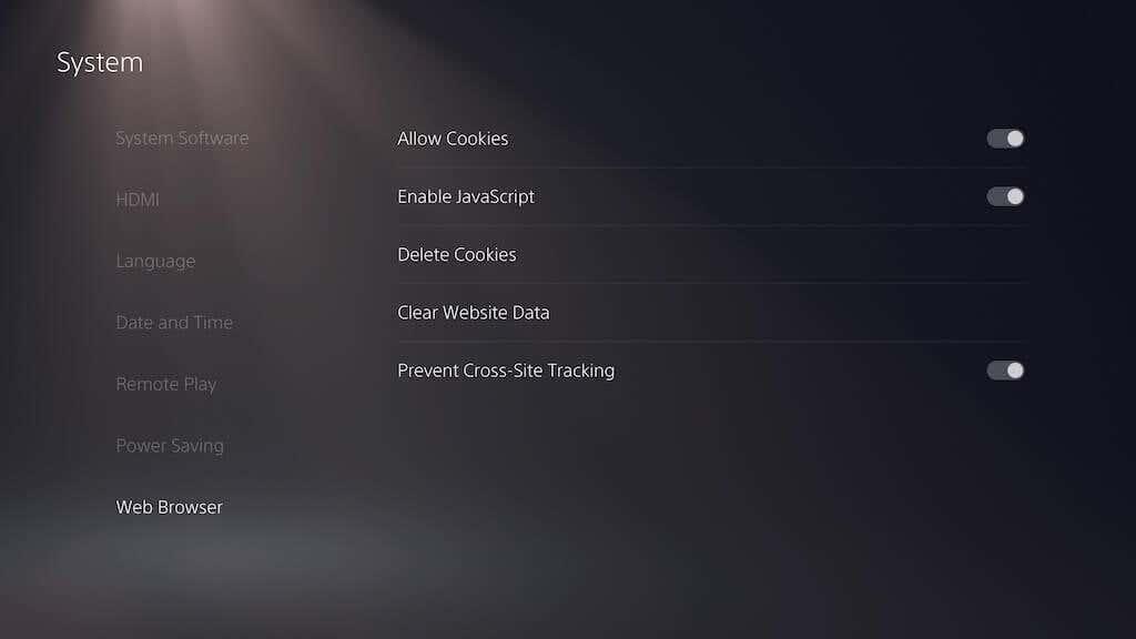 El navegador web oculto de PS5: cómo acceder a él y usarlo