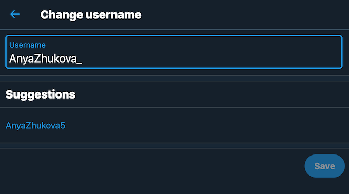 Twitter 표시 이름 및 핸들을 변경하는 방법