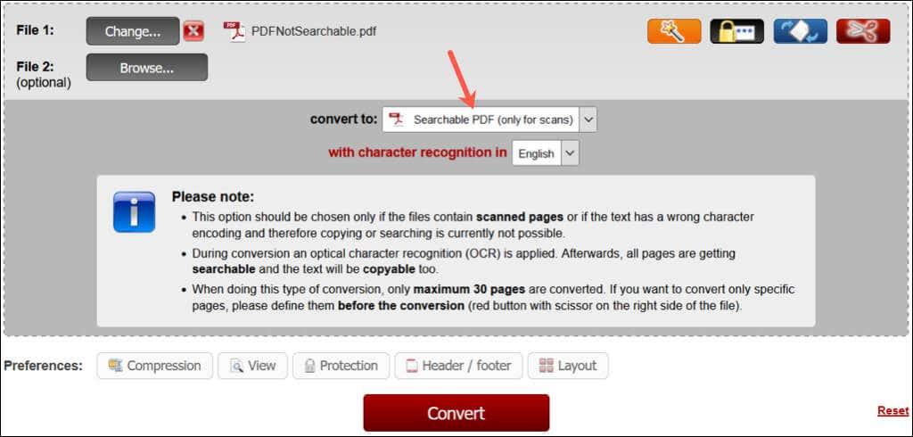 Comment rendre un PDF consultable